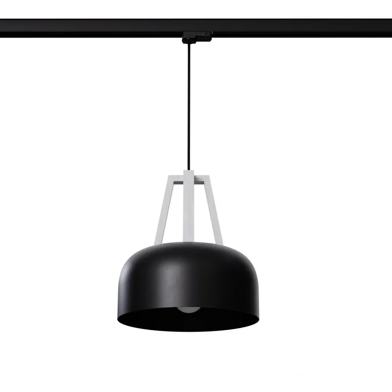 Cena po obniżce | Lampa wisząca CASCO czarna/biała E27 MYL.00196 Make Your Light