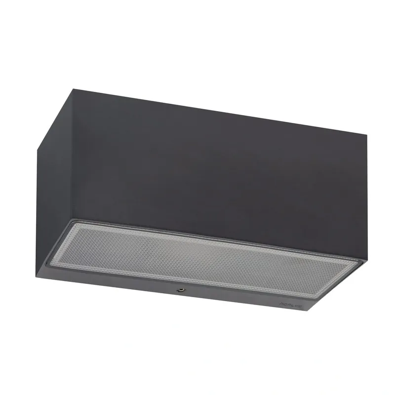Kinkiet ogrodowy dwustronny Norlys Asker Big 1306GR Grafitowy 3000K Ściemnialne IP65 - Cena promocyjna