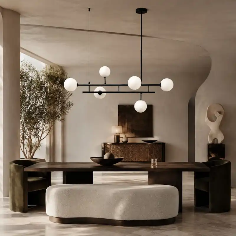 Hit sprzedażowy | Lampa wisząca MODERNO DUO czarna 100 cm Step into Design DN1507 black