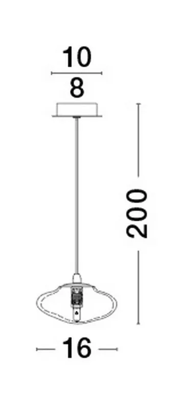 Ekstra rabat - Luces Exclusivas LE42897 Lampa wisząca NAYARIT