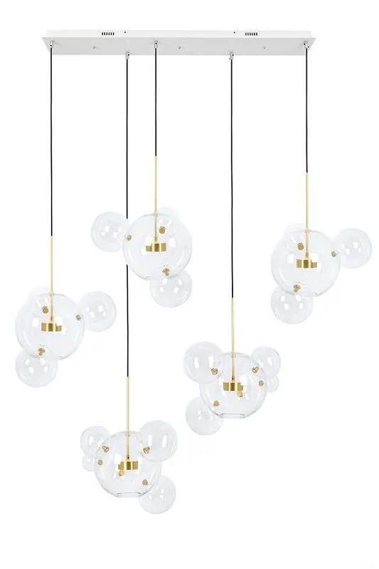MOOSEE lampa wisząca CAPRI LINE 5 złota | Supercena