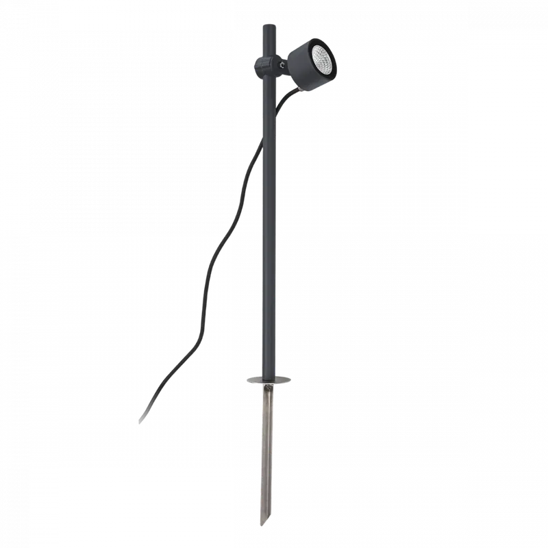 Norlys Reflektor ogrodowy wbijany przenośny MOSS 6601 8W DIM 85cm 4000K czarny - Promocja