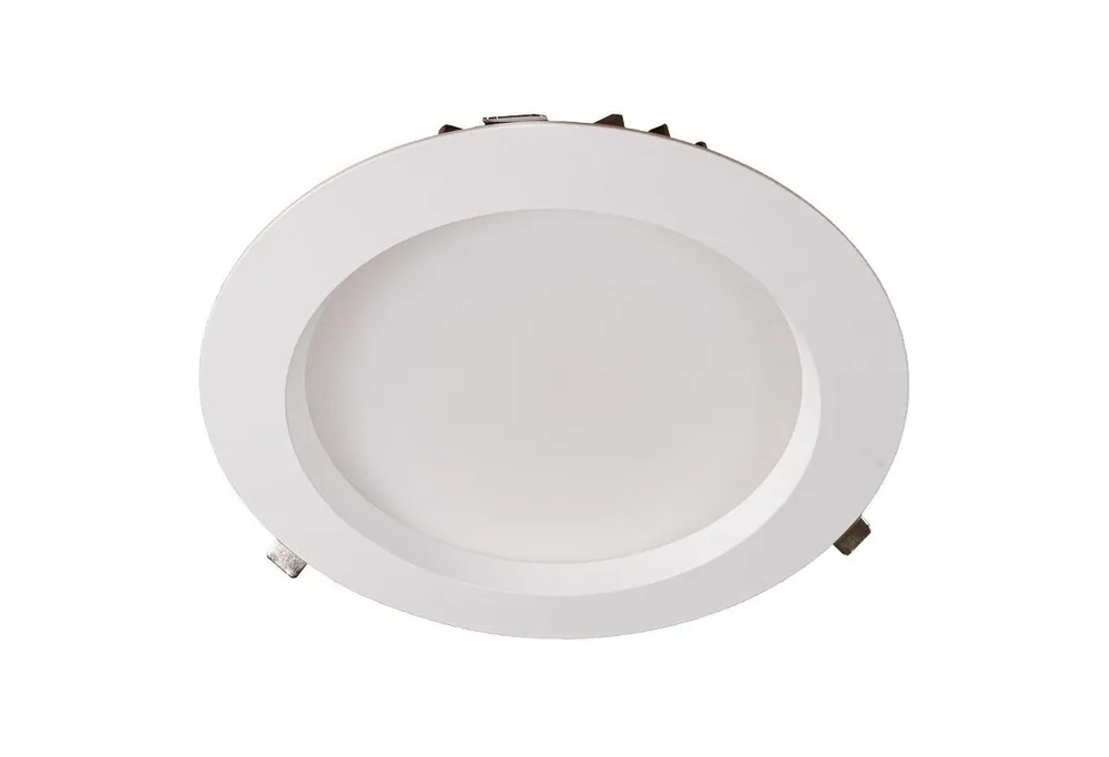 Oprawa wpuszczana Downlight LED 28W/38W 4959lm 3000K/3400K/4000K IP44 fi 275mm 230V biały / aluminium tworzywo LangeLight LT032708 | Zniżka