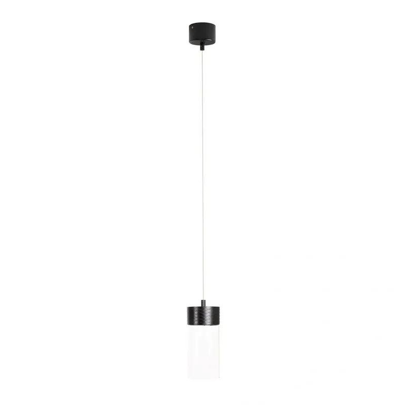 Zapasy na wyczerpaniu | Lampa wisząca FUSION CZARNA P0640 MAXLIGHT