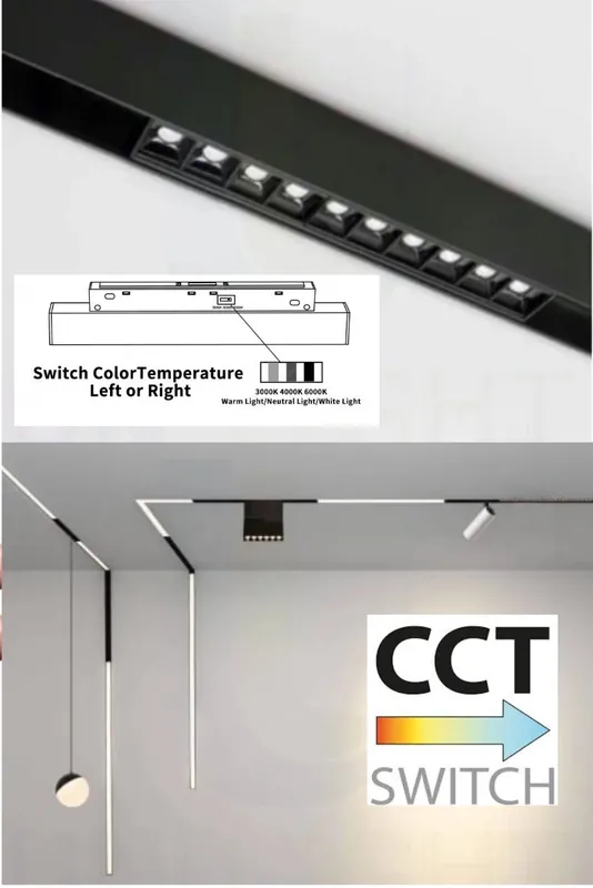OPRAWA MAGNETYCZNA MULTILINE DOTS 48V 3CCT 21,9cm CZARNA | Klienci polecają