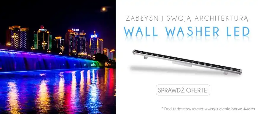 WALLWASHER 100 PRO RGBW DALI by proJECT® – Profesjonalny wallwasher RGBW do architektury, elewacji i instalacji miejskich | Nowość już dostępna