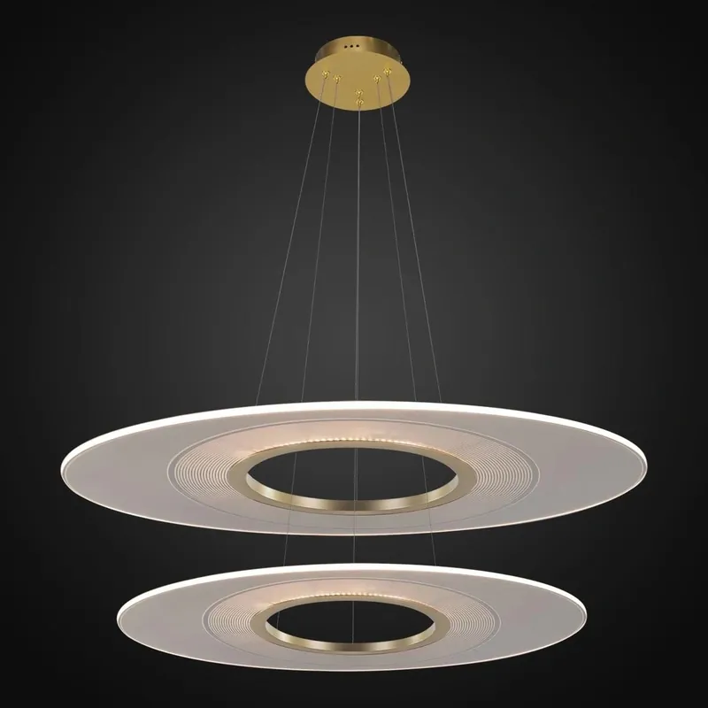 ALTAVOLA DESIGN Lampa ledowa Eclipse No.2 LA116/P2_97_3k_gold - Jakość premium