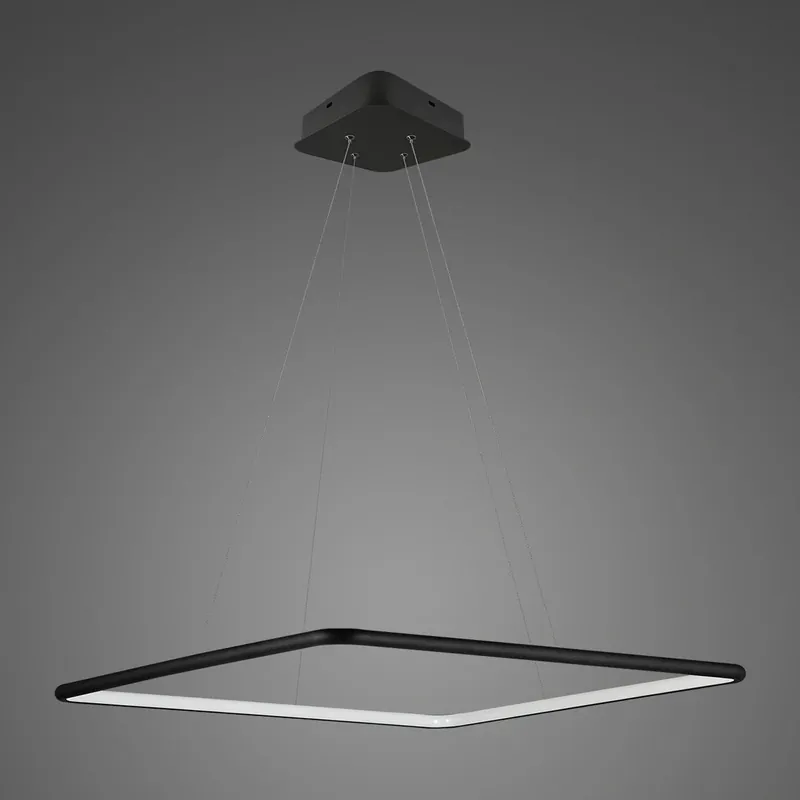 ALTAVOLA DESIGN Lampa wisząca Ledowe Kwadraty No.1 40 4k czarna ściemnialna LA079/P_40_in_4k_black_dimm - Kupuj bezpiecznie