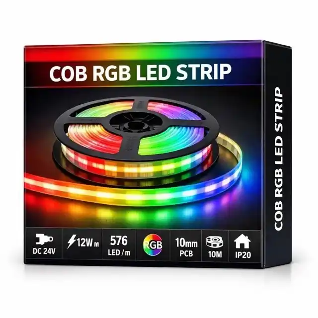 Taśma RGB COB LED STRIP ULLS56 – 10 m 12W/m 24V proCOB® | Nowość w sprzedaży