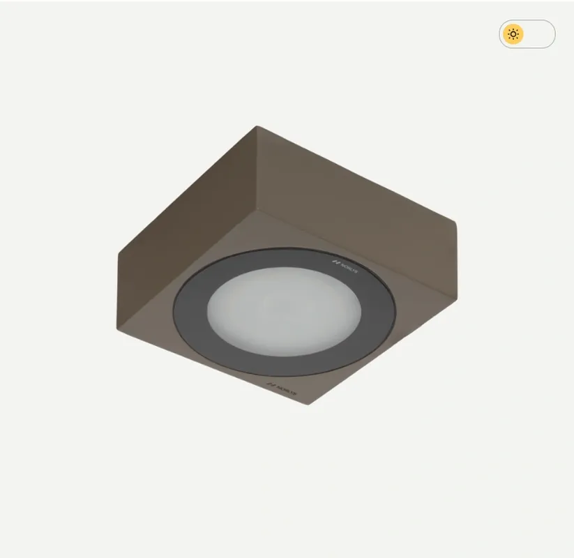 Zewnętrzna natynkowa oprawa sufitowa LED NORLYS Hitra DALI-2, 14,5 W, IP65, IK10 2461GB - Popularny produkt