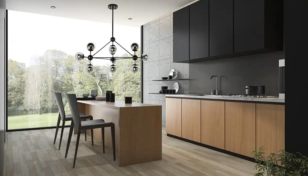 MOOSEE lampa wisząca ASTRIFERO 10 czarna | Wyjątkowa oferta