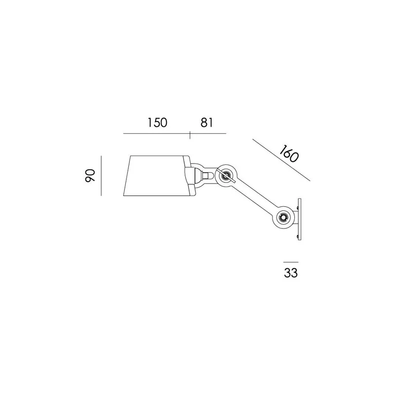 Tonone Bolt Wall Sidefit Small - Premium