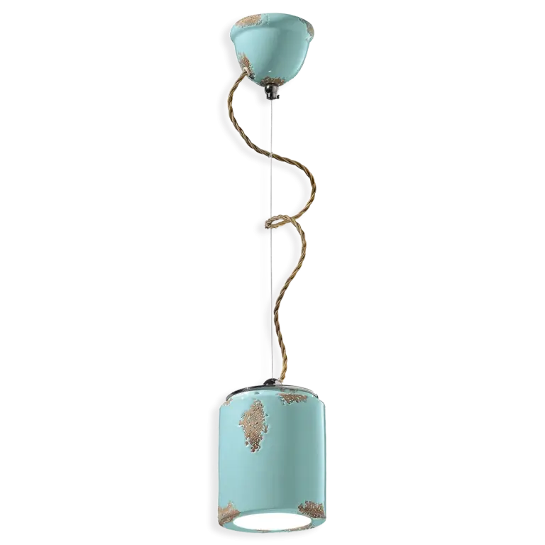 Klienci polecają | Lampa Wisząca VINTAGE Ferroluce C984-VIA