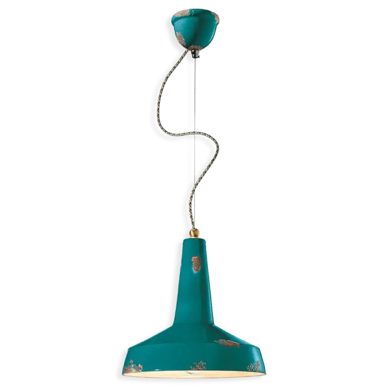 Dodaj do koszyka - Lampa Wisząca VINTAGE Ferroluce C1417-VIV