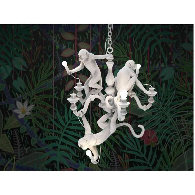 LAMPA SELETTI MAŁPKA Ø80cm ADANI AD169 | Wyprzedaż zapasów