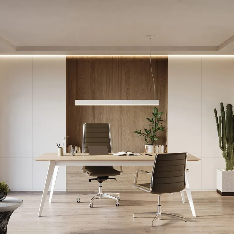 Lampa wisząca FARGE biała LED 3000K Thoro TH.294 | Kup online