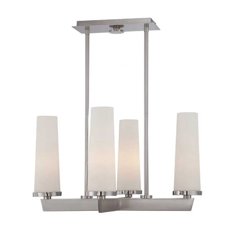 Żyrandol Chelsea Loft Szczotkowany nikiel QZ-CHELSEA-LOFT4 Elstead Lighting | Zamów dziś