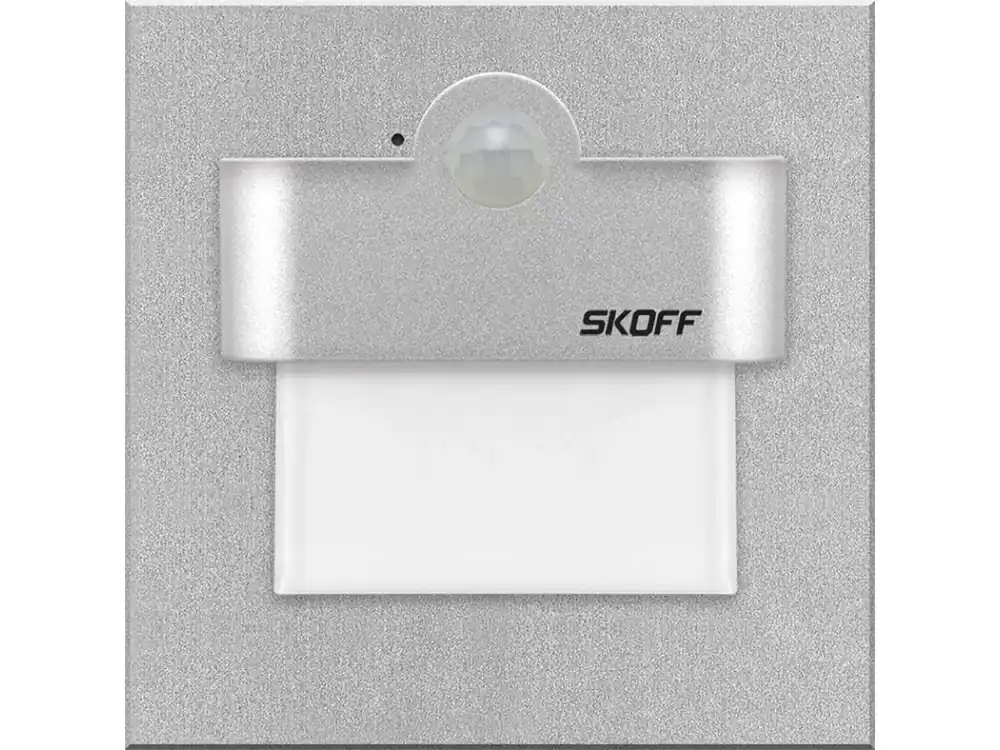 Sprawdzony produkt - Tango LED z czujnikiem ruchu 10V 1,0W IP20 niebieski aluminium MJ-TAN-G-B-1-ML-ML-01 Skoff