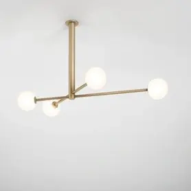 Wyprzedaż - FLYING BALL side WP x4 60 LED M927 DALI zwieszany szary 59870-M927-D0-DA-84 AQForm