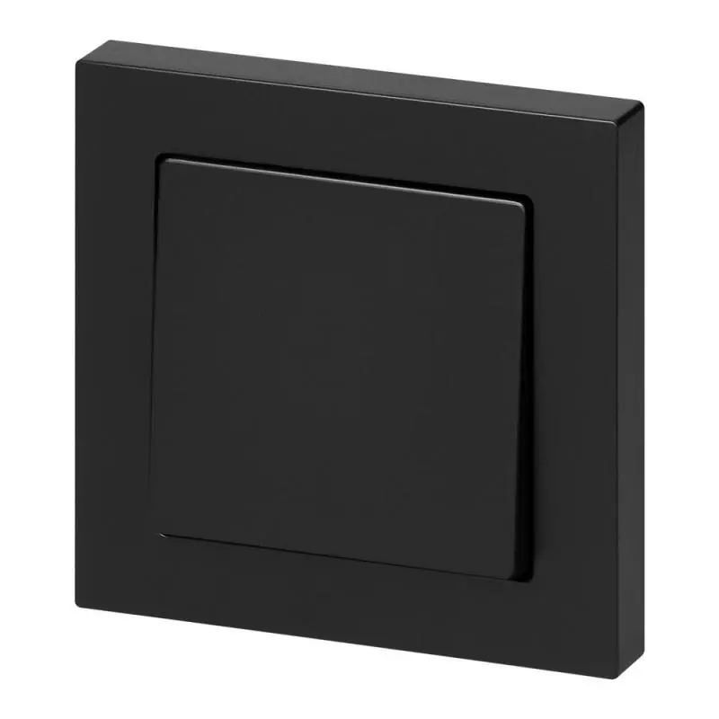 Tylko kilka sztuk - Przycisk dzwonek p/t Malta, 10A, 250V, WP-6/7M, czarny mat