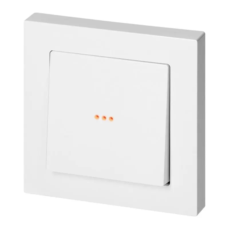 Rabat - Przycisk dzwonek p/t z podświeleniem Malta, 10A, 250V, WP-6/7M/S, biały