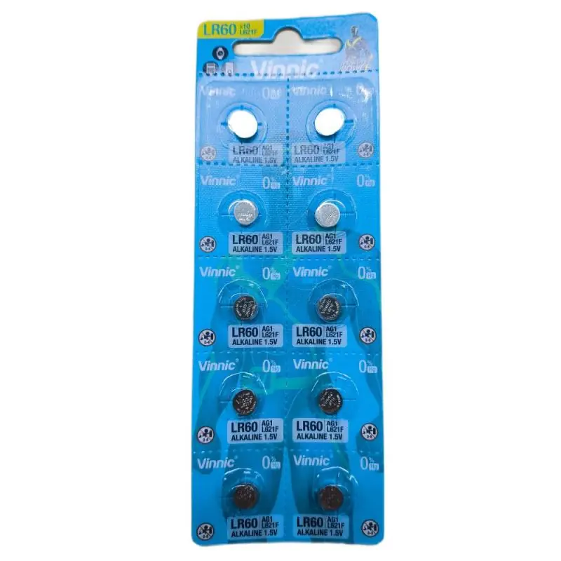 Popularny produkt - Bateria alkaiczna AG1, G1, LR60, LR621 (10 szt)