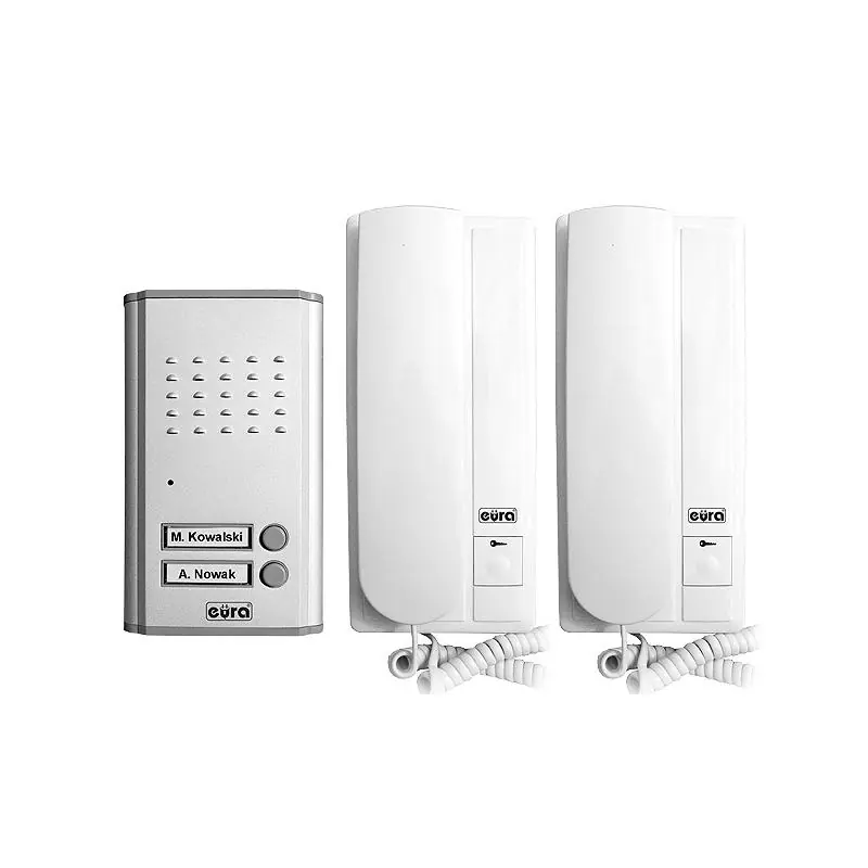 Oferta kończy się wkrótce | Domofon dwurodzinny EURA Doppio ADP-47A3