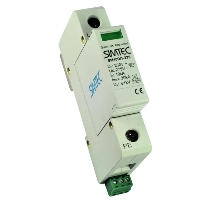 Mega okazja - Ogranicznik przepięć D 1P 10kA SIMTEC SM10D/1P - 85301000