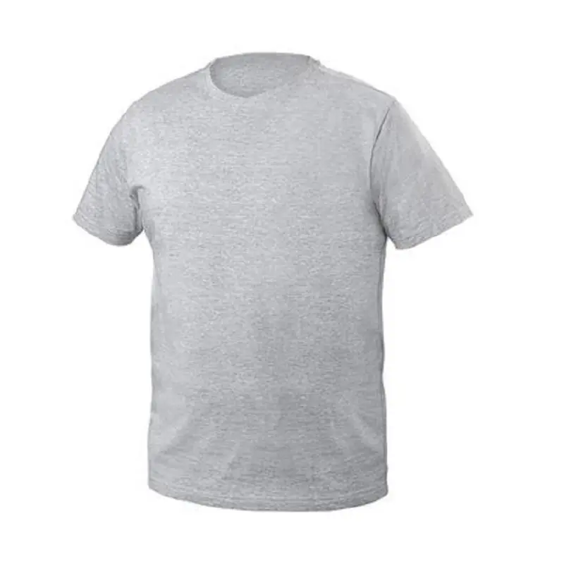 Wysyłka od ręki - VILS t-shirt bawełniany szary melanż M (50)
