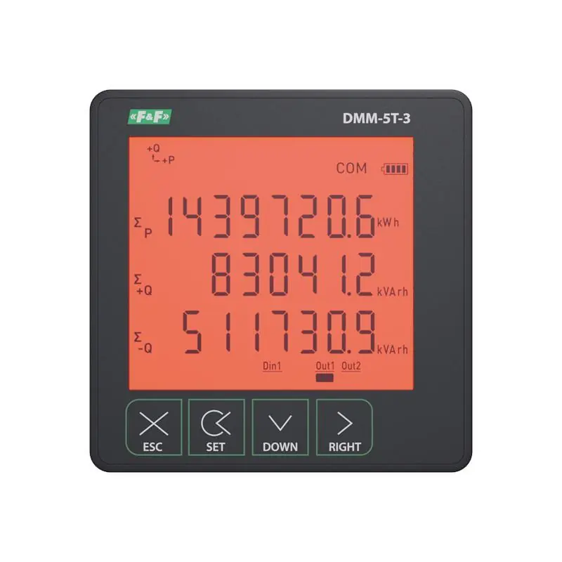3-fazowy analizator parametrów sieci DMM-5T-3 | Taniej
