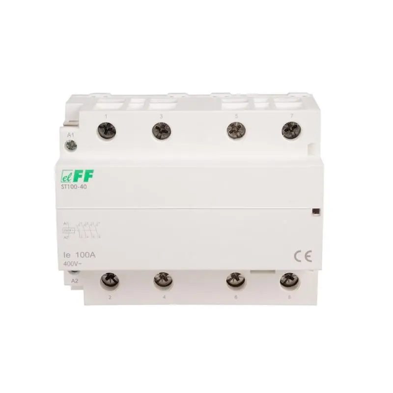 Końcówka serii | Stycznik modułowy 100A 4NO - ST100-40 230V