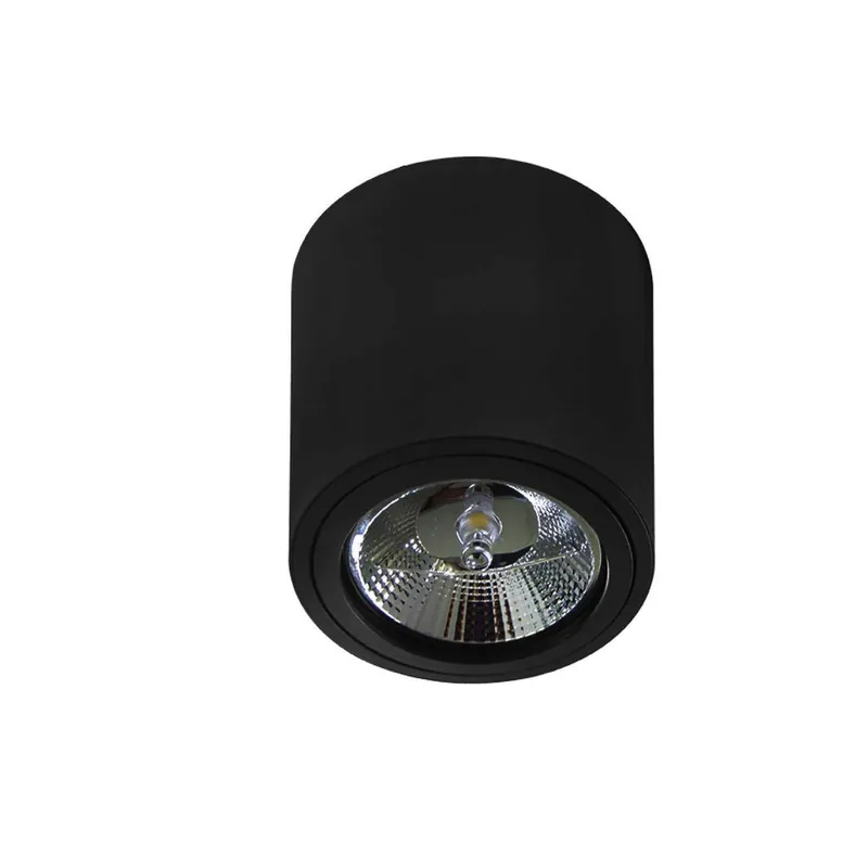 Alix 230V lampa tuba AZzardo Czarny - Hit sprzedaży