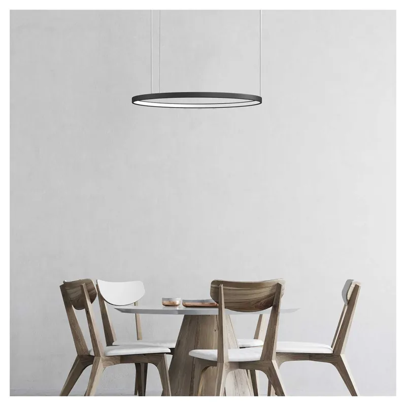 Agnes pendant 58 DIMM CCT switch WH lampa wisząca Azzardo Czarny / Biały - Ostatnie dni