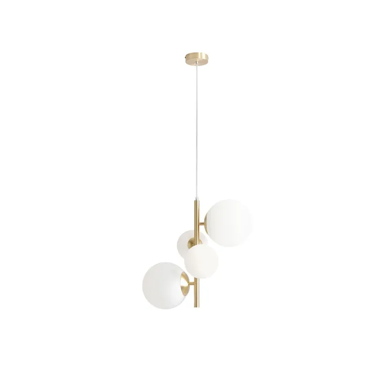 Bloom 4 Brass lampa wisząca Aldex Biały / Mosiądz | Już w sprzedaży