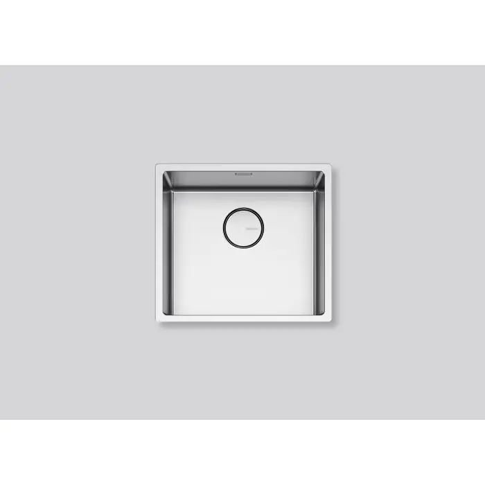 Dodaj do koszyka | Como inox 45 jednokomorowy (nakładany/wpuszczany) Como Inox 45 wpuszczany
