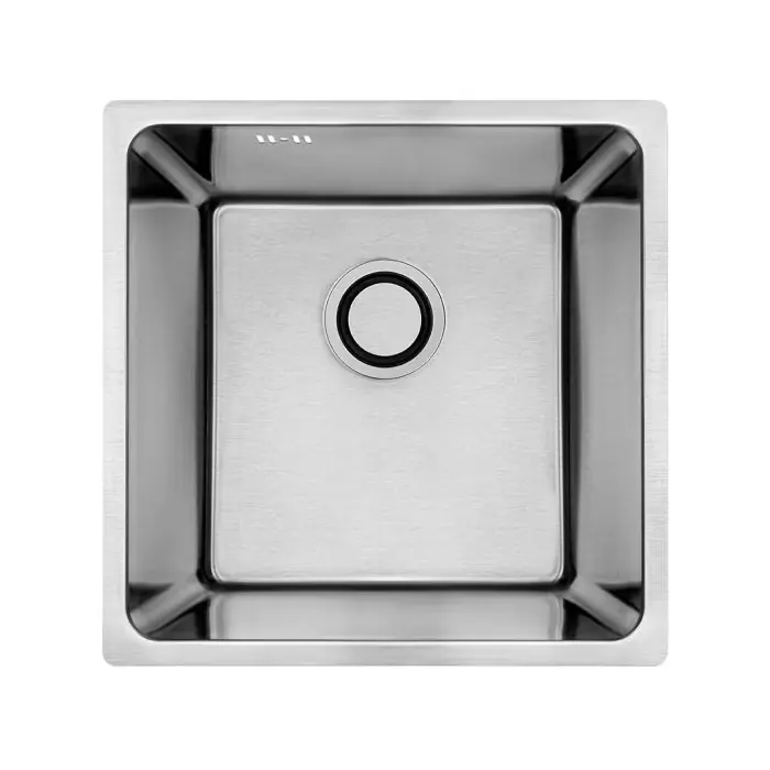 Aden zlewozmywak stalowy 1 komora wymiary 440x440x200 mm SLA 010P - Wysoka jakość