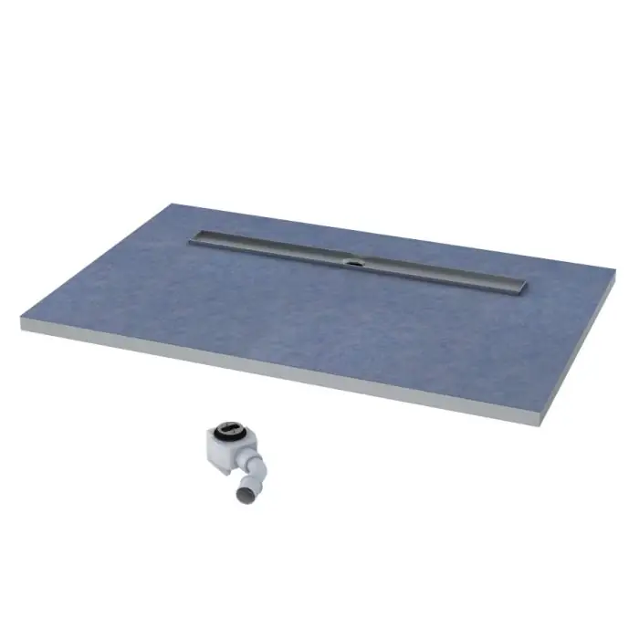Bezpieczna płatność - Brodziki podpłytkowe base (s4) 80x140x5/12,5 cm z maskownicą steel 10.009/olkb/sl 10.009/OLDB/SL