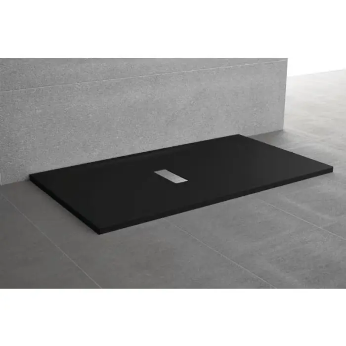 Już w sprzedaży - Custom brodzik czarny 3,5cm 120x80x3,5 CU120804-28
