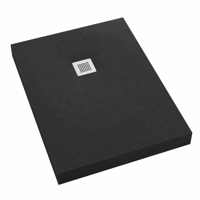 Nie przegap | Brodziki new horizons black stone 90x100x12 cm 3.3315/C/ST-M2
