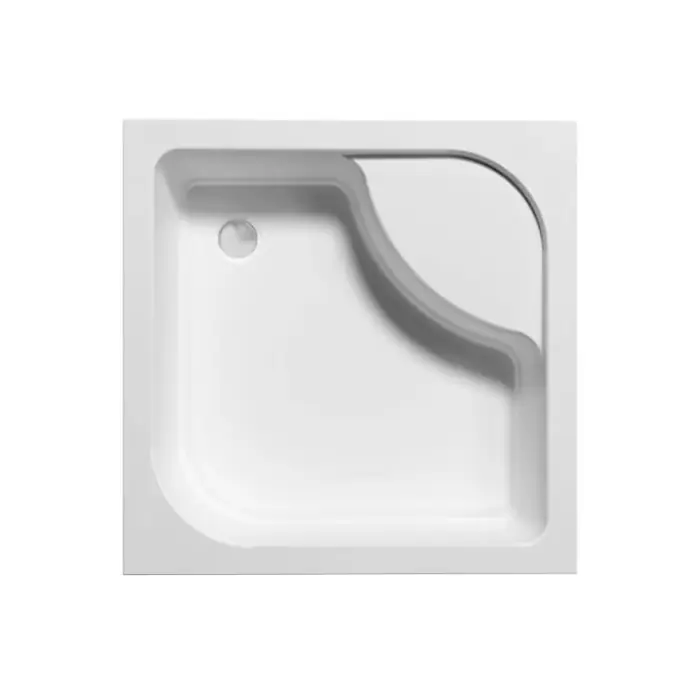 Brodzik pod obudowę 80x80x24 tenor 00326 - Duży rabat
