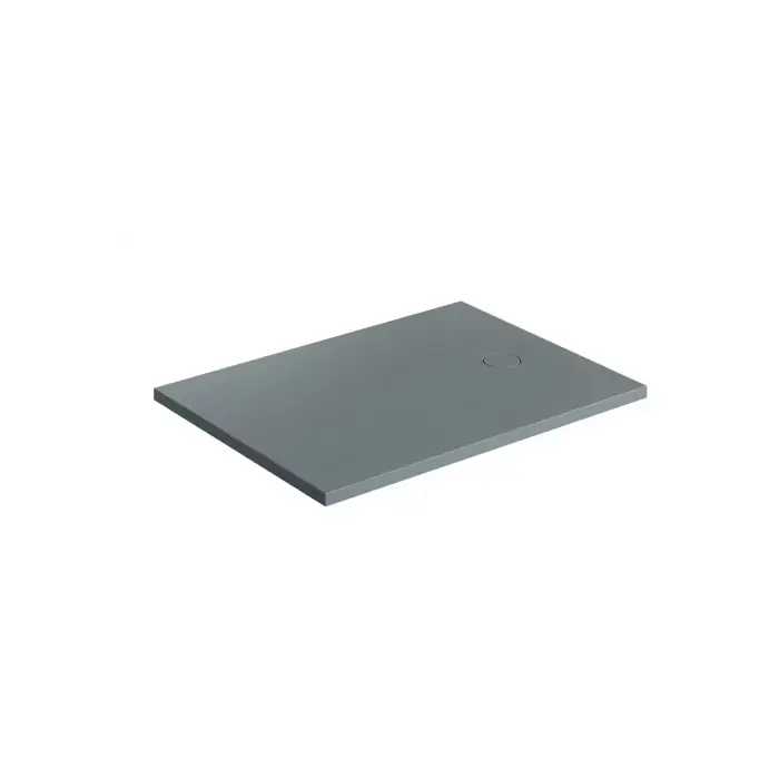 Aquarock m+ kompozytowy brodzik prysznicowy antypoślizgowy, 90 x 120 cm, kolor ash grey mat (ag) AQUAROCK90-120AG | Outlet