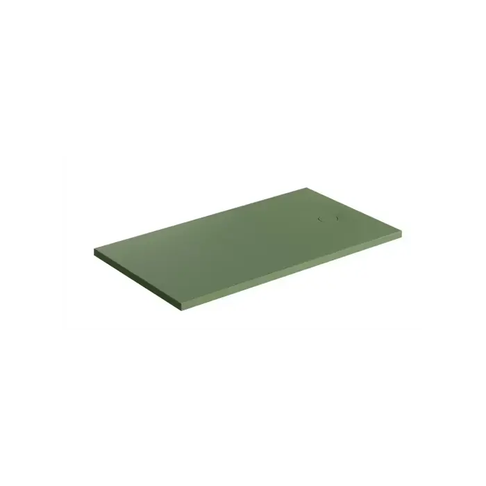 Aquarock m+ kompozytowy brodzik prysznicowy antypoślizgowy, 80 x 140 cm kolor olive mat (ol) AQUAROCK80-140OL - Popularny produkt