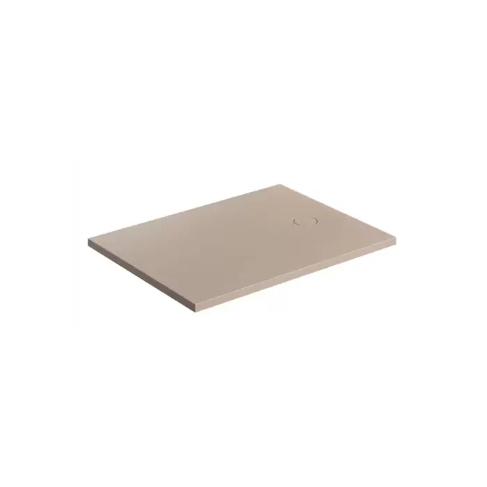 Aquarock m+ kompozytowy brodzik prysznicowy antypoślizgowy, 90 x 100 cm kolor dune beige mat (db) AQUAROCK90-100DB - Na stanie