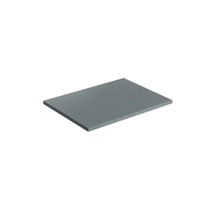 Aquarock m+ kompozytowy brodzik prysznicowy antypoślizgowy, 80 x 120 cm kolor ash grey mat (ag) AQUAROCK80-120AG | Promocja