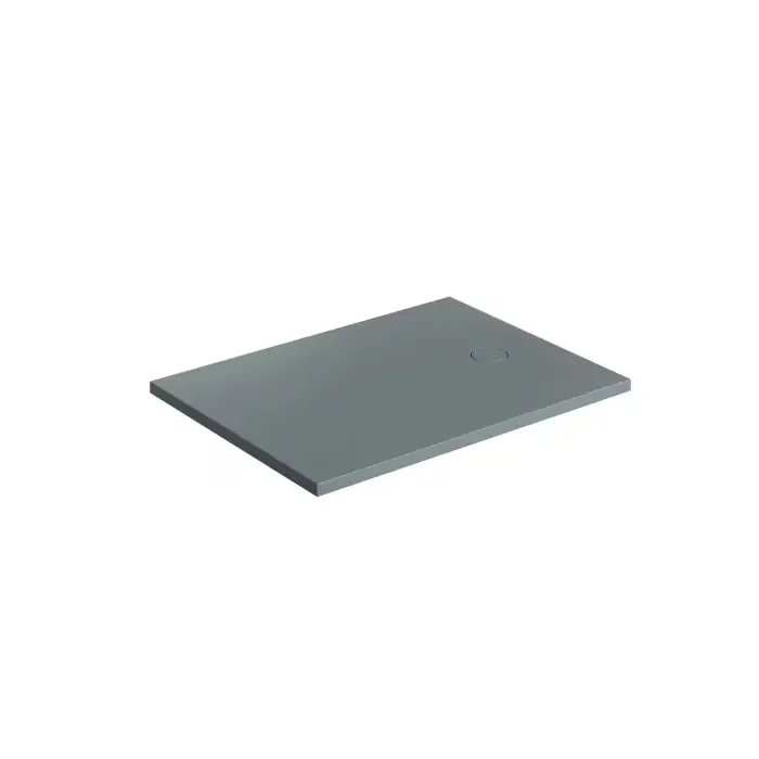 Aquarock m+ kompozytowy brodzik prysznicowy antypoślizgowy, 80 x 100 cm kolor ash grey mat (ag) AQUAROCK80-100AG - Produkt polecany