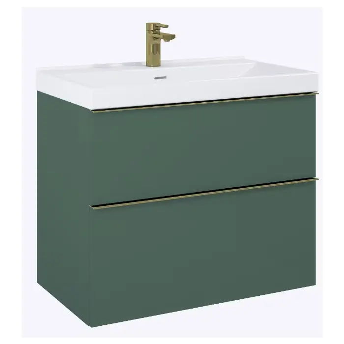 Wygodne zakupy | Szafka look 80 2s forest green matt pdw RE010801027010