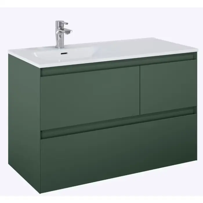 Prosto z fabryki - Szafka split 100 3s l forest green matt pdw RE011006157010
