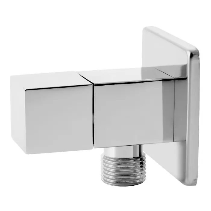 Wysoka jakość - Kleome zawór katowy ozdobny 1/2"x3/8" chrom FD7-101-11