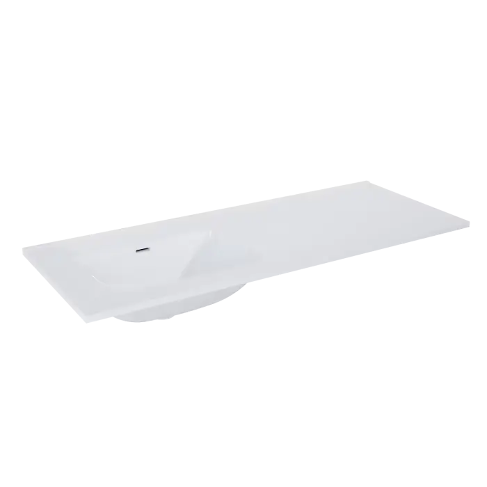 Wygodne zakupy | Umywalka skappa 120 bez otworu lewa (60+60) ceram white hg RE041201068060