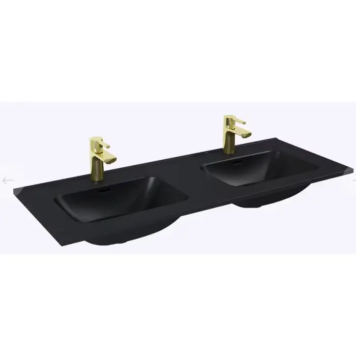 Wyprzedaż zapasów | Umywalka skappa 120 duo ceram black matt RE041203067160